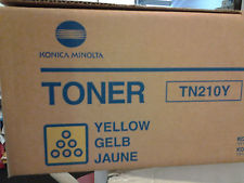 Konica Minolta Bizhub C250 TN210Y Yellow Toner - Click Image to Close